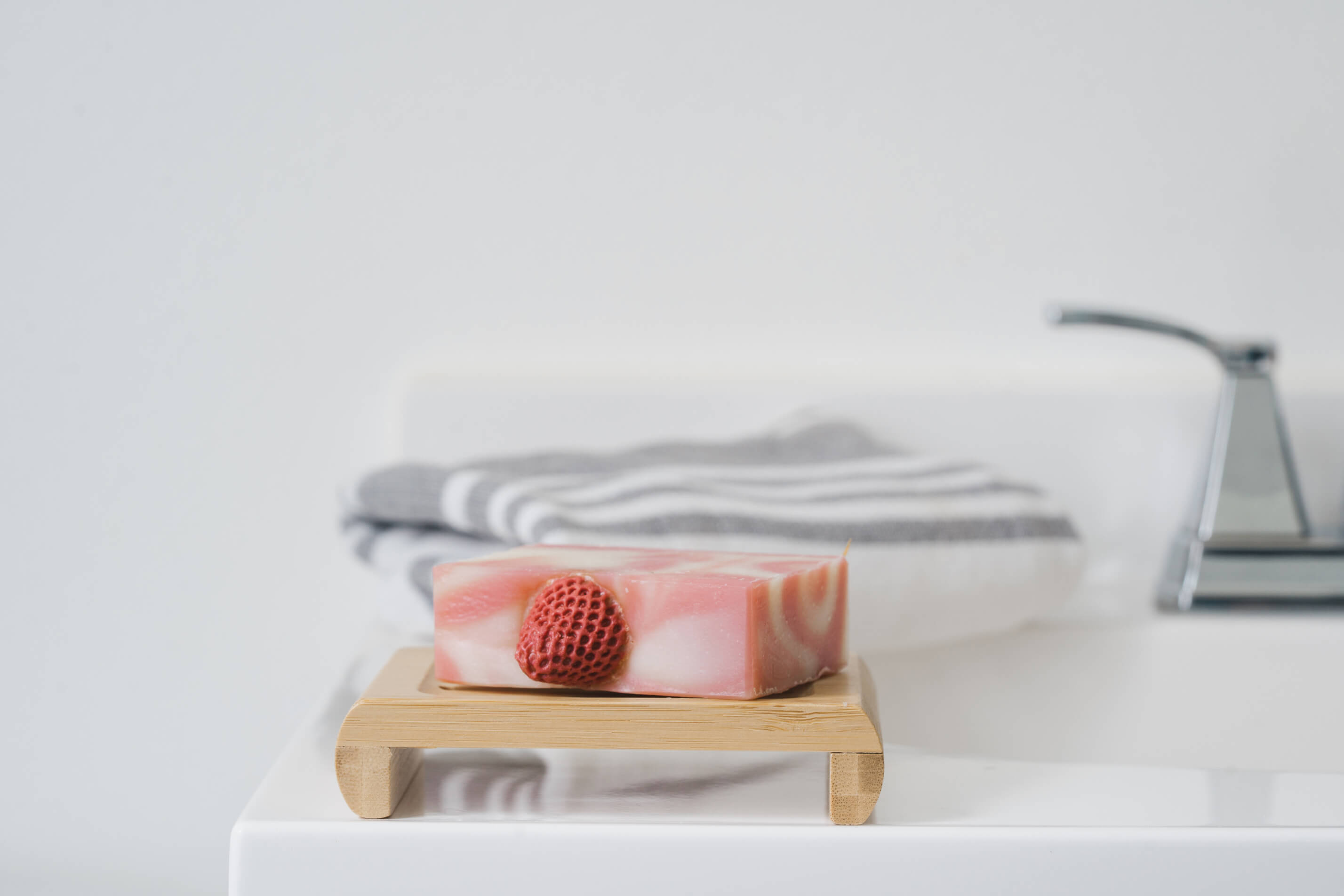 Strawberry Vegan Soap
