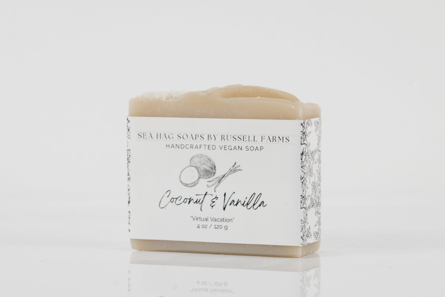 Coconut &amp; Vanilla Vegan Soap