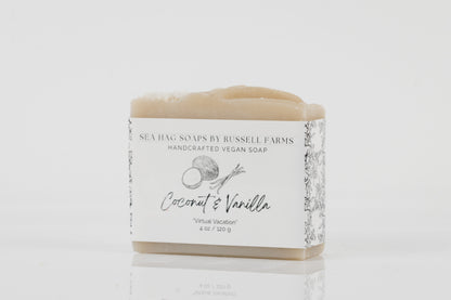 Coconut &amp; Vanilla Vegan Soap