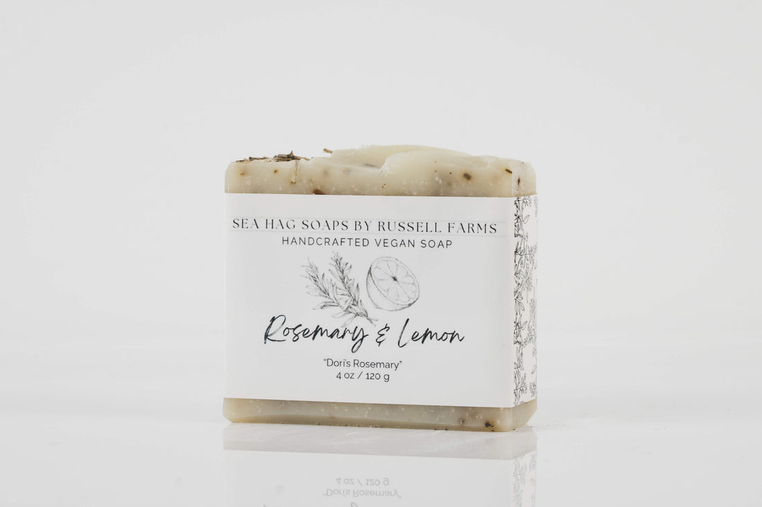 Rosemary &amp; Lemon Vegan Soap