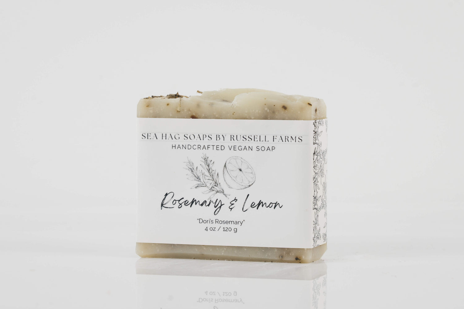 Rosemary &amp; Lemon Vegan Soap