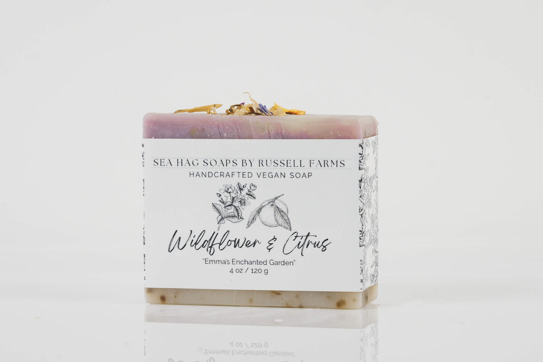 Wildflower &amp; Citrus Vegan Soap