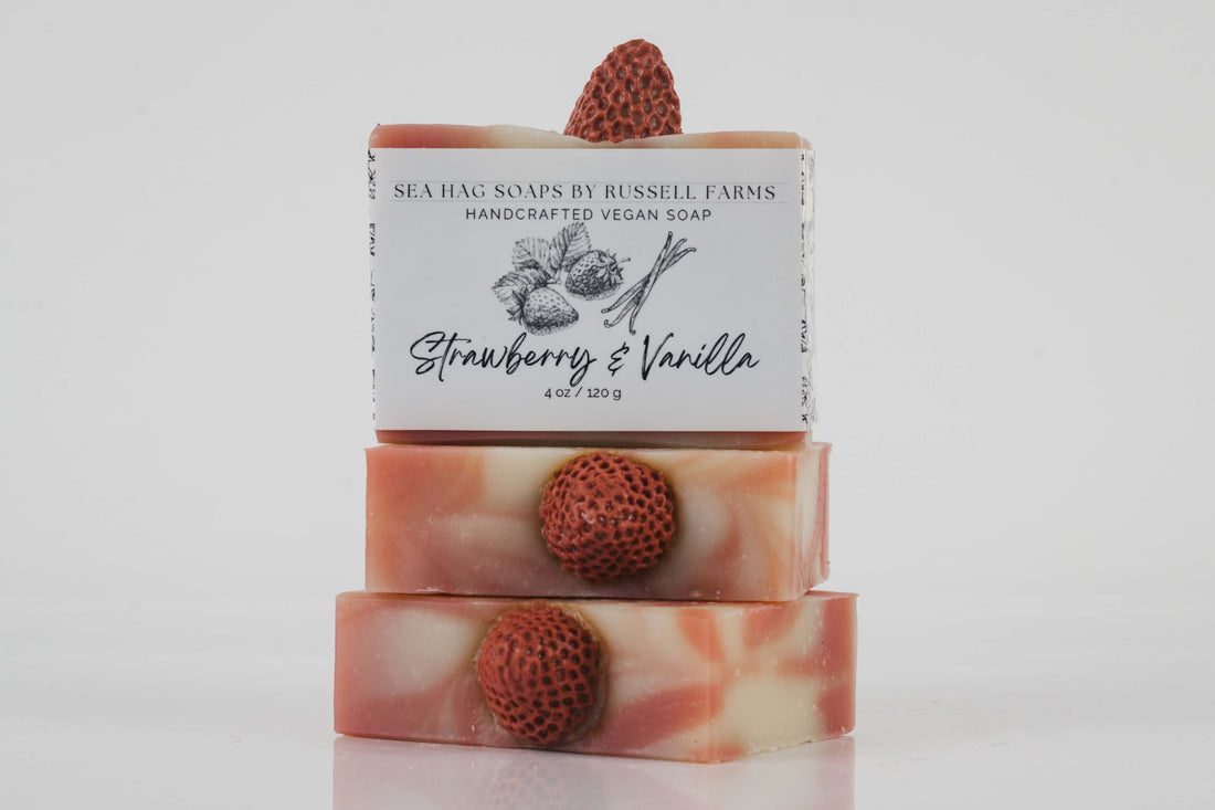 Strawberry Vegan Soap
