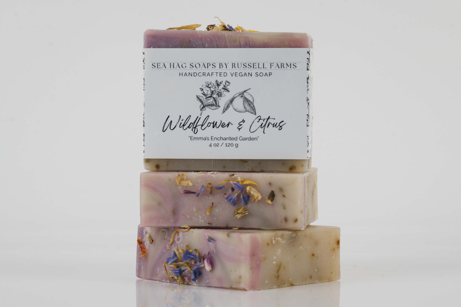 Wildflower &amp; Citrus Vegan Soap