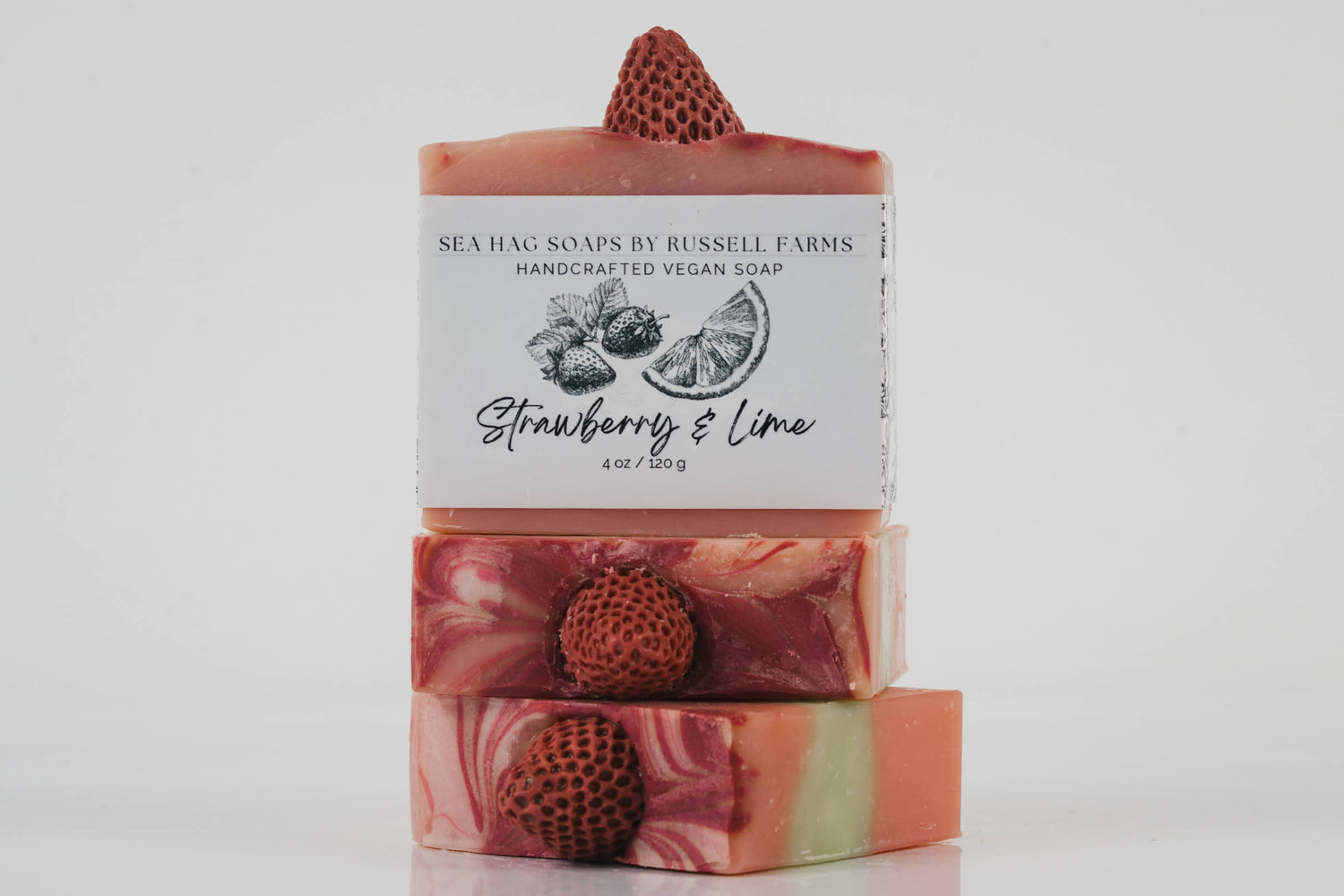 Strawberry Vegan Soap