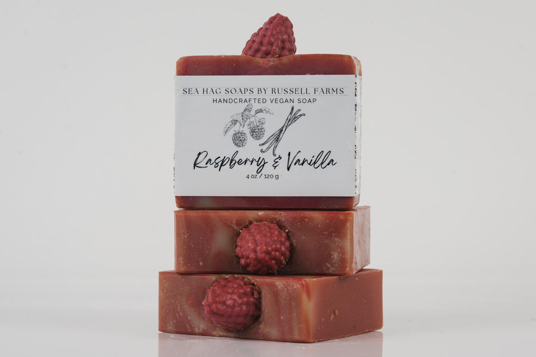 Raspberry Vegan Soap