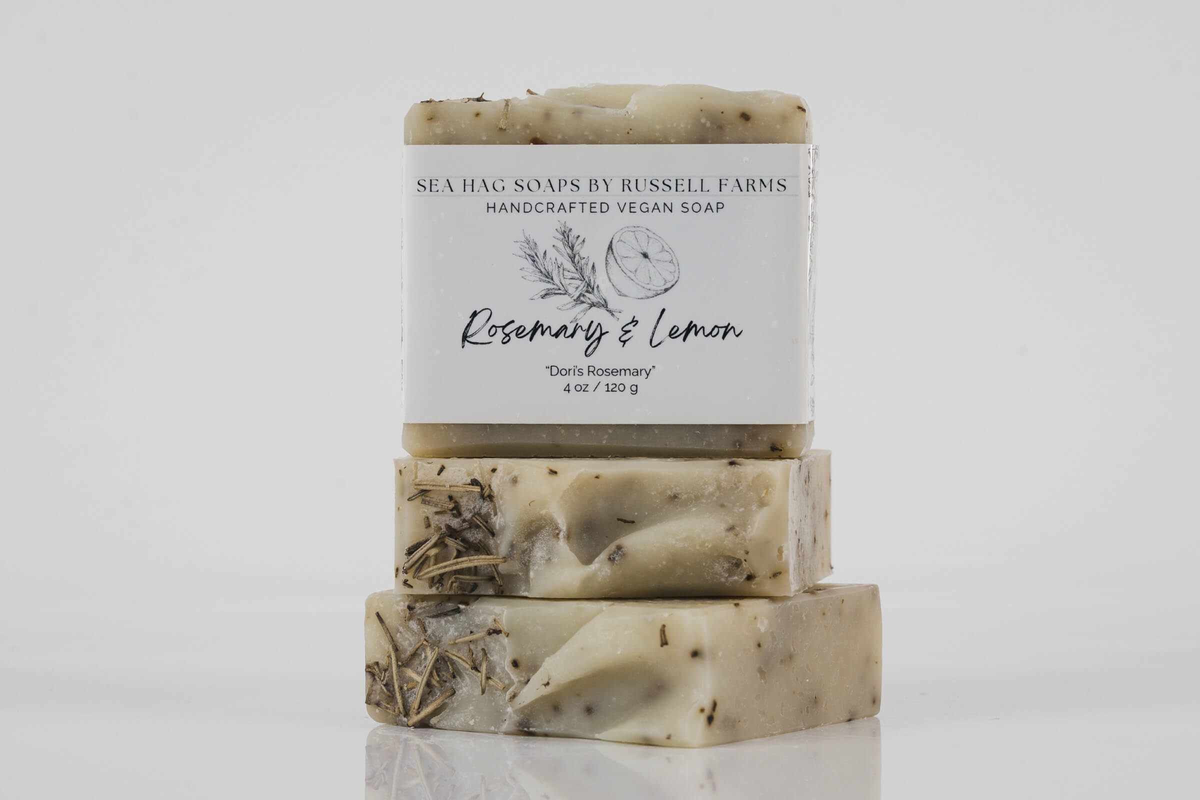 Rosemary &amp; Lemon Vegan Soap