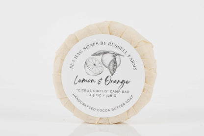 Lemon &amp; Orange Cocoa Butter Soaps