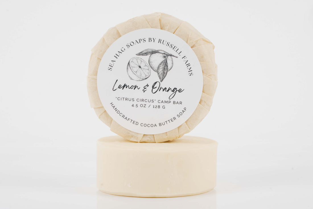 Lemon &amp; Orange Cocoa Butter Soaps