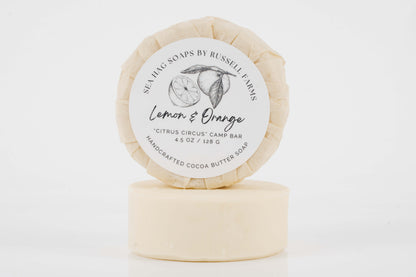 Lemon &amp; Orange Cocoa Butter Soaps