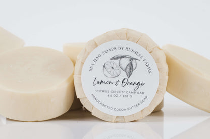 Lemon &amp; Orange Cocoa Butter Soaps