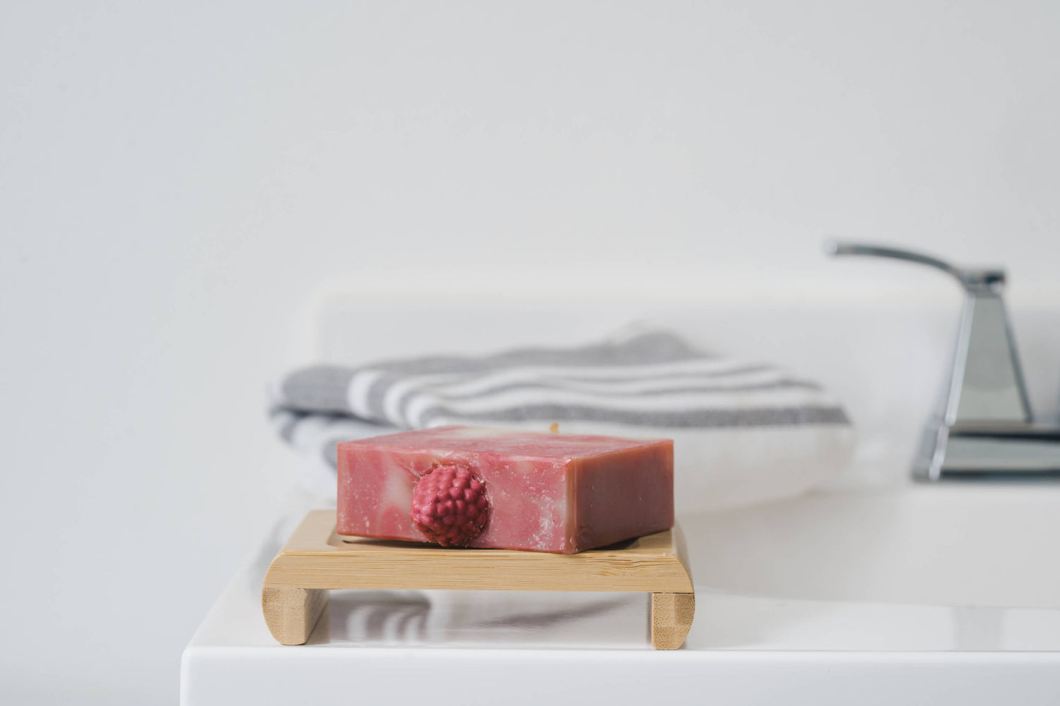 Raspberry Vegan Soap