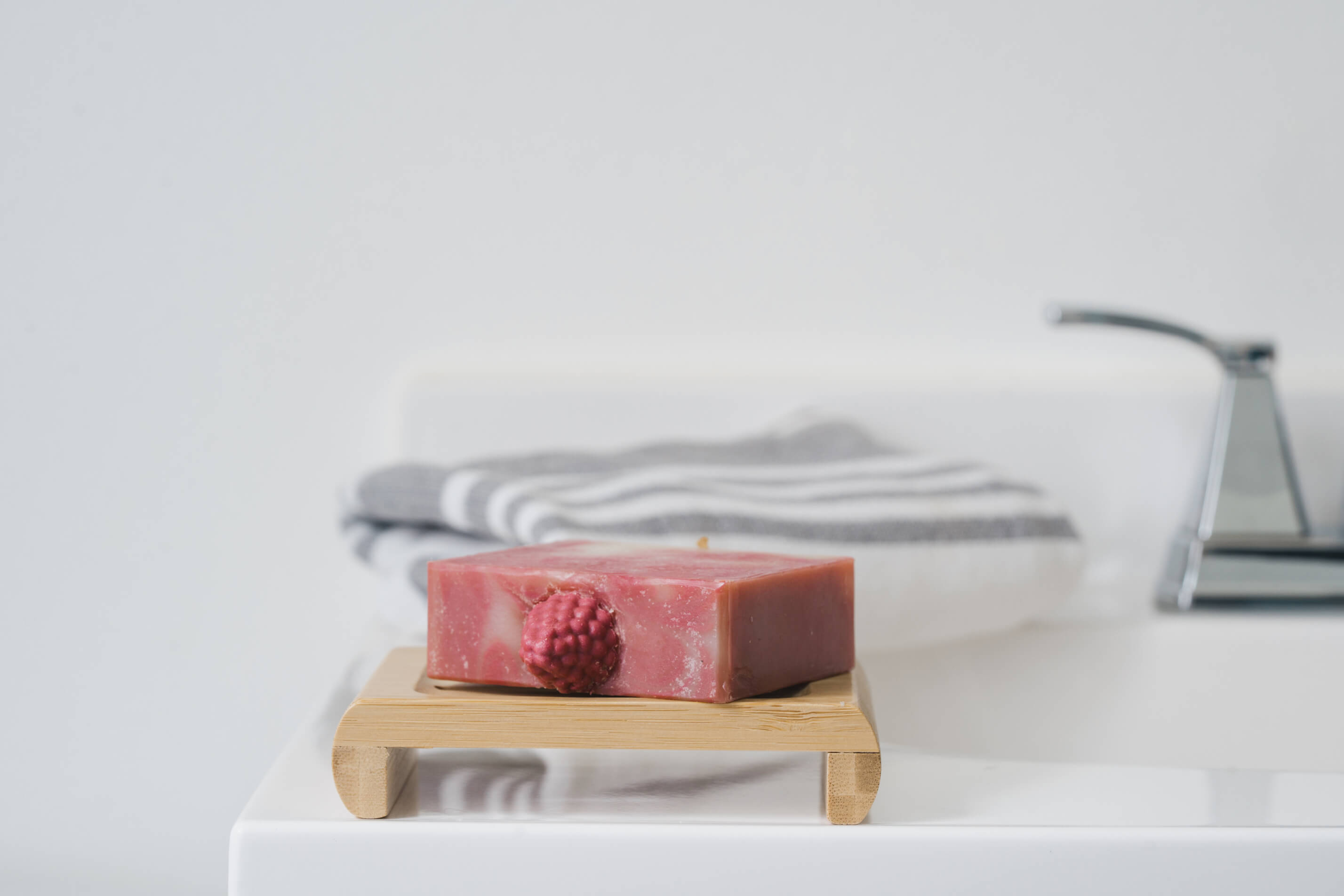 Raspberry Vegan Soap