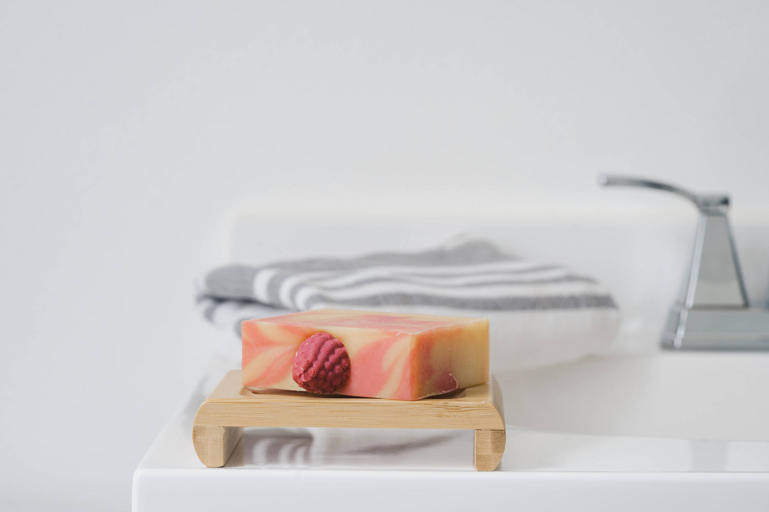 Raspberry Vegan Soap