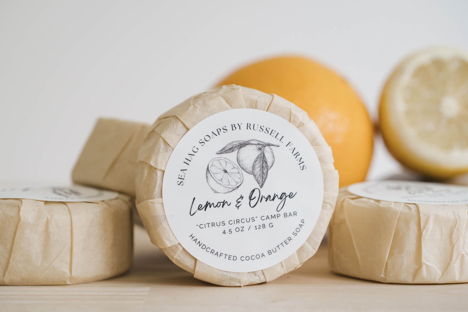 Lemon &amp; Orange Cocoa Butter Soaps