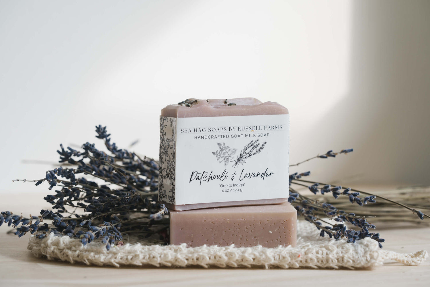 Lavender &amp; Patchouli Goat Milk Soap