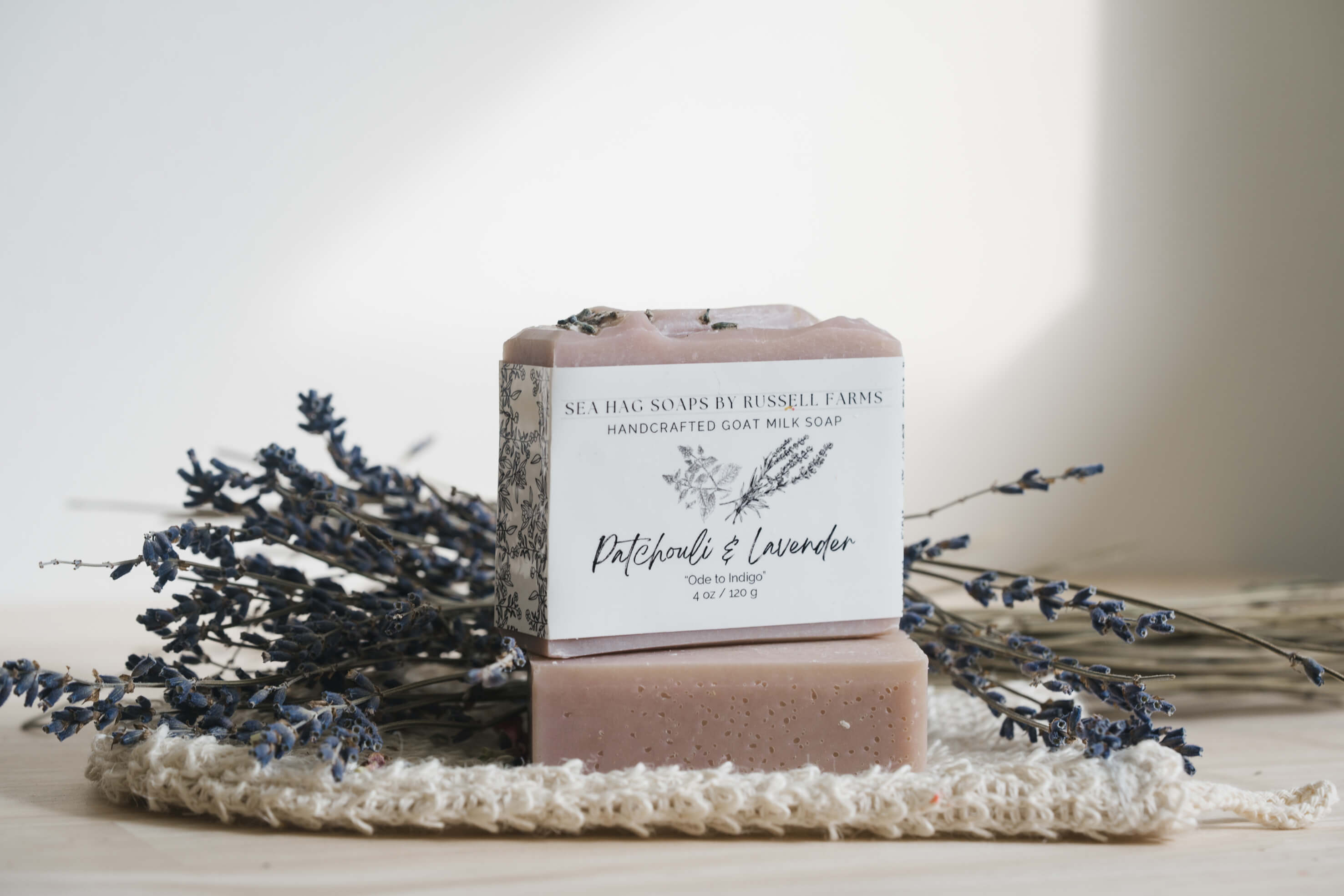 Lavender &amp; Patchouli Goat Milk Soap