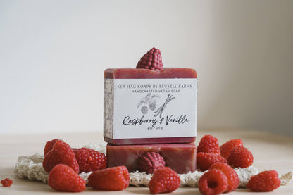 Raspberry Vegan Soap
