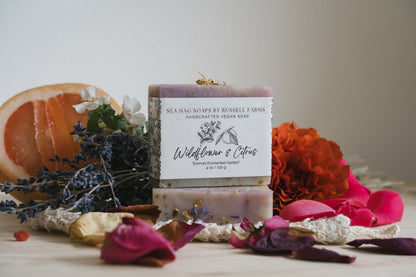 Wildflower &amp; Citrus Vegan Soap
