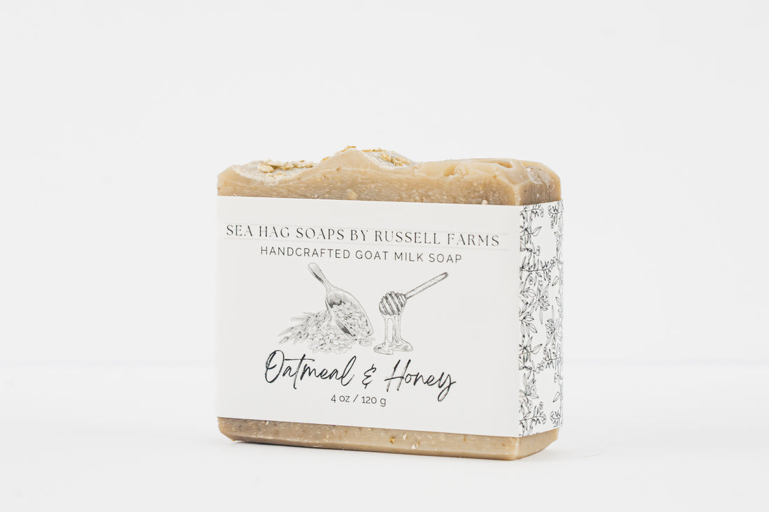 Oatmeal &amp; Honey Goat Milk Soap
