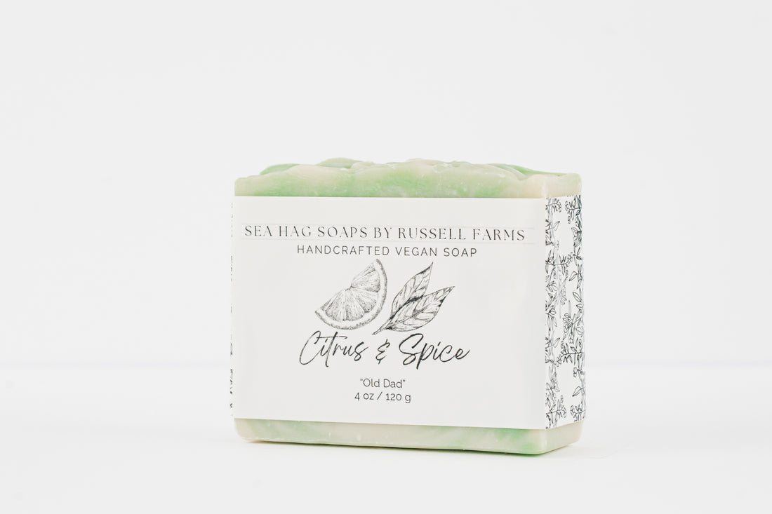 Citrus &amp; Spice Vegan Soap