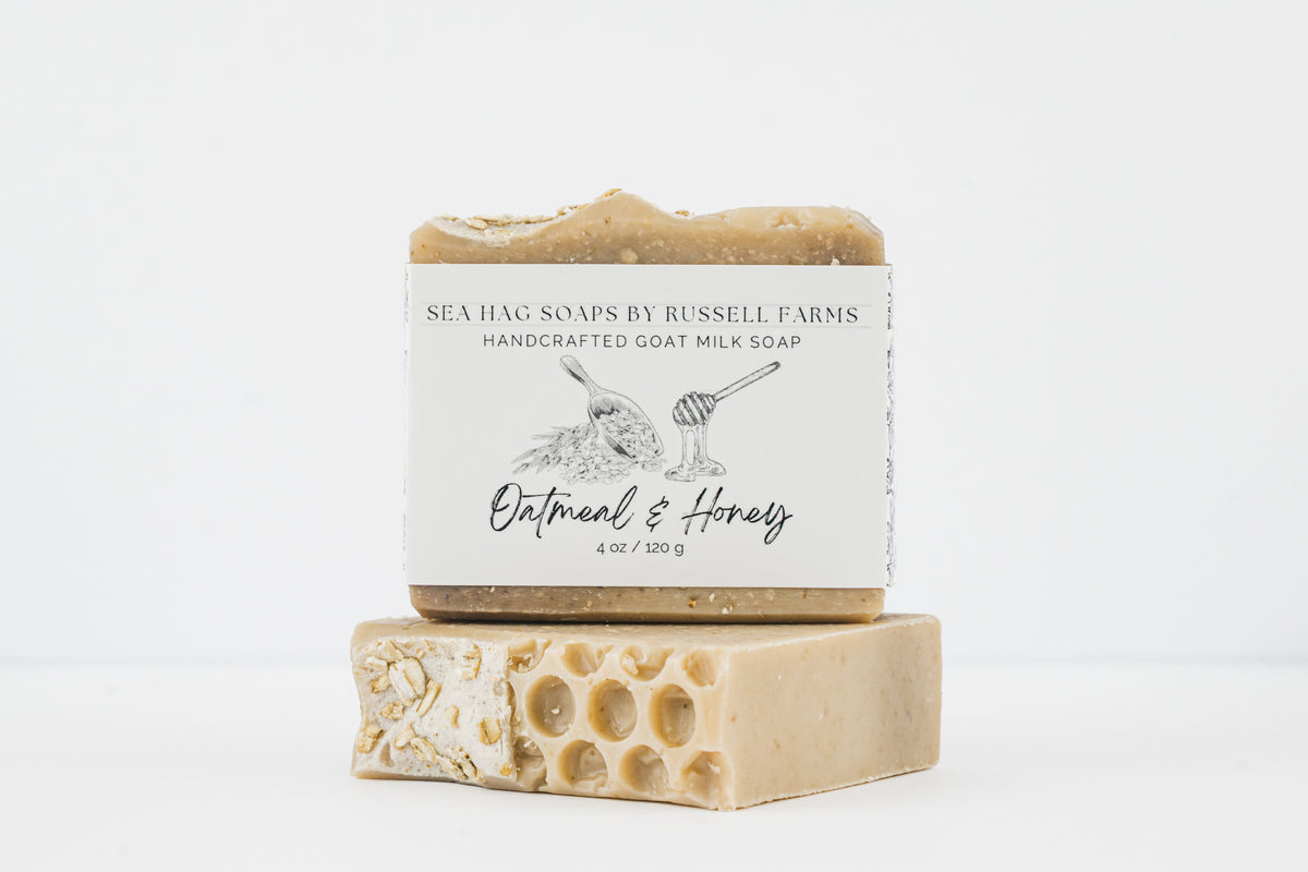 Oatmeal &amp; Honey Goat Milk Soap