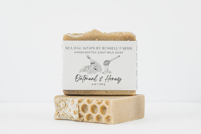 Oatmeal &amp; Honey Goat Milk Soap
