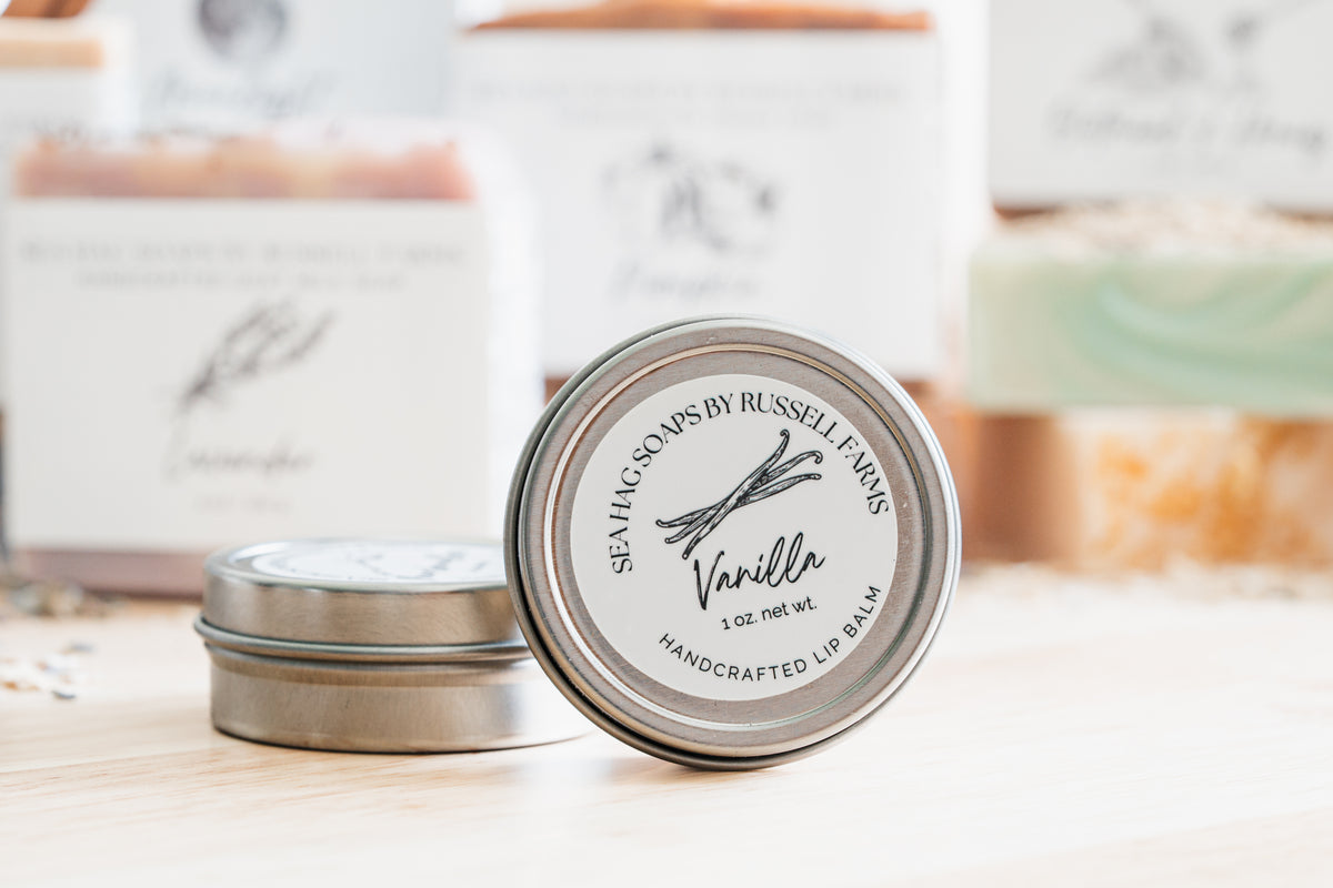 Vanilla lip balm